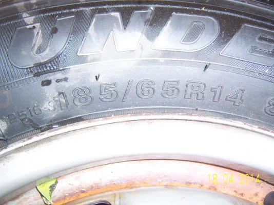 ้ล้ออะไหล่ 185 65 14 ปี12