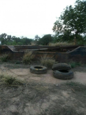 แบคโฮ120บูมยาวพร้อมโป๊ะ