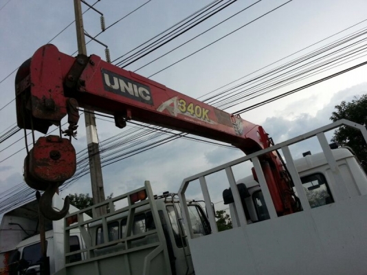 รถมิตซู  6 ล้อ ติดเครน 3.5 ตัน. / 165 แรงม้า. ปี 37.  สนใจติดต่อ 081 - 6079515