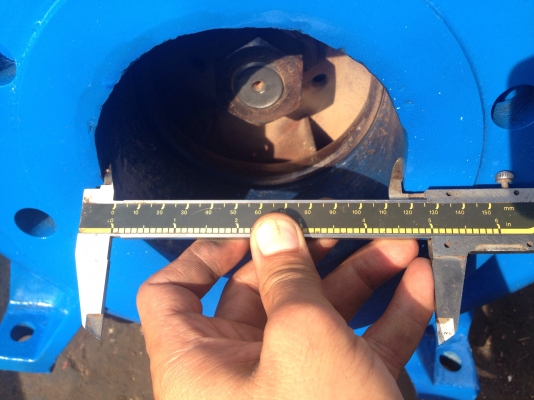 ขายหัวปั้มน้ำ Centri fugal pump ขนาด เข้า 5 นิ้ว ออก 5 นิ้ว made in japan ใบพัดทองเหลือง สภาพดี