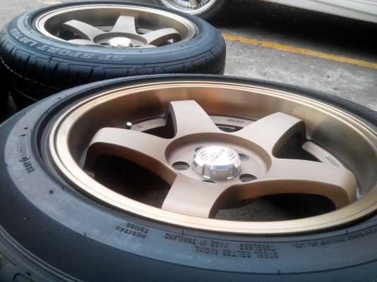 Turismo 17/5/114.3 ET20 F7.5 R8.5หน้าตื้น หลังลึกพร้อมยางdunlopปี12   สภาพ95\%สีเดิมน้ำตาลไหม้ยิงทรายขอบชาสวยๆ ยาง 215-50-17หน้า 225-55-17หลัง ขาย 12900 ด่วน 0898128457 ดูของได้ แถววัดพระธรรมกายhttps://www.facebook.com/profile.php?id=100006231031308#