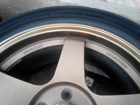 Turismo 17/5/114.3 ET20 F7.5 R8.5หน้าตื้น หลังลึกพร้อมยางdunlopปี12   สภาพ95\%สีเดิมน้ำตาลไหม้ยิงทรายขอบชาสวยๆ ยาง 215-50-17หน้า 225-55-17หลัง ขาย 12900 ด่วน 0898128457 ดูของได้ แถววัดพระธรรมกายhttps://www.facebook.com/profile.php?id=100006231031308#