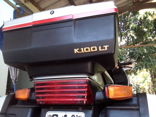 bmw k100 ltสภาพกิ้ฟอุปกรณ์ครบสไตร์ทัวริ่ง