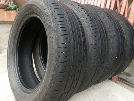 ยางบริสโตน Ecopia 165 65 14 ปี2012 ใส่แทน 175 65 14 ได้เลย