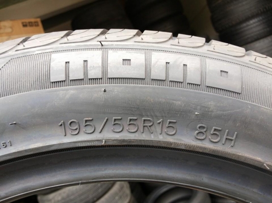 ยางใหม่ MoMo 195 55 15 มาตราฐานอิตาลี