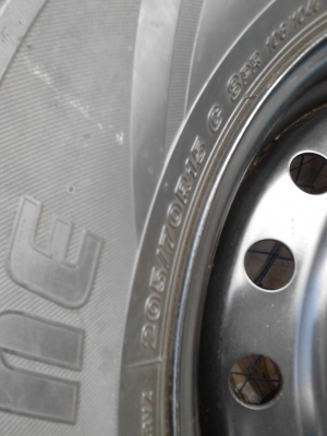 15  แบบ 5 รู  กะทะล้อพร้อมยาง ขนาด 5 รู  ขอบ 15     TEL.081-427-3941