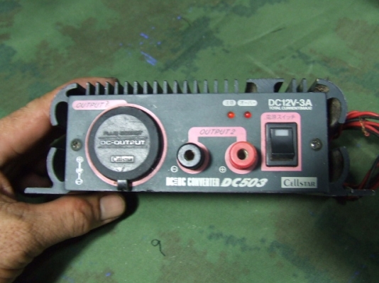 ขาย  converter  แปลงไฟ 24  v  ออกเป็น 12v ของ   japan