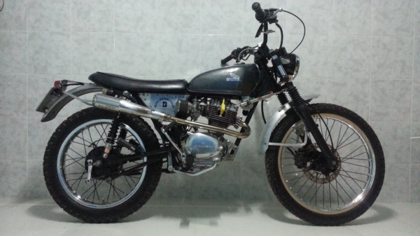 Gl100 Vintage Scrambler ทะเบียนเต็มโอน(ชื่อผมเอง)