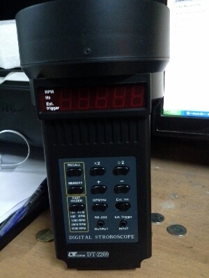 เครื่องวัดความเร็วรอบและดูการทำงานของเครื่องจักร