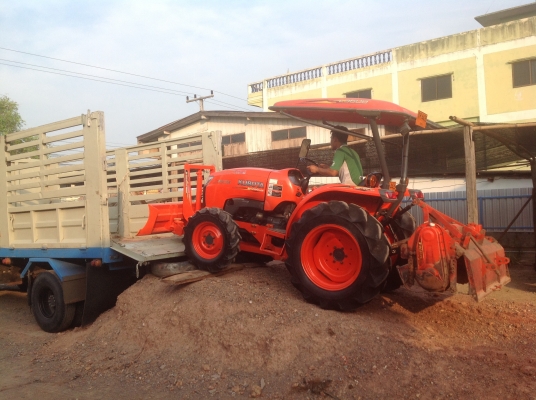 ปัญญาแทรคเตอร์มาแล้ว...จัดมาให้ คูโบต้า L3608 ใบมีดคานล่าง พร้อมโรตาลี่ตราช้าง. จัดส่ง จ.ร้อยเอ็ด