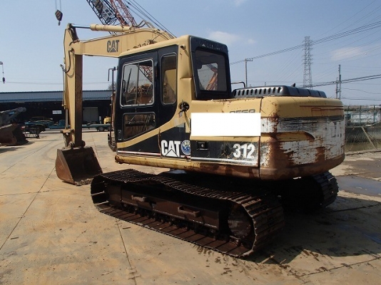 ขายด่วน CATERPILLAR 312 V2 นำเข้าเองจากญี่ปุ่นสภาพสวยมาก เครื่องปั้มดี  .ใบแทรค 70 ราคาคุยกันได้จ้า