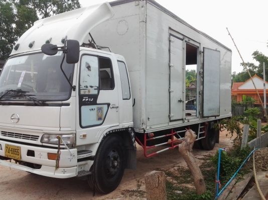 HINO FF1JPKA เครื่อง JO8C เครื่อง 210แรง ตู้บรรทุก ยาว7.30เมตร ยาง1000 HINO FF1JPKA เครื่อง JO8C เครื่อง 210แรง ตู้บรรทุก ยาว7.30เมตร ยาง1000