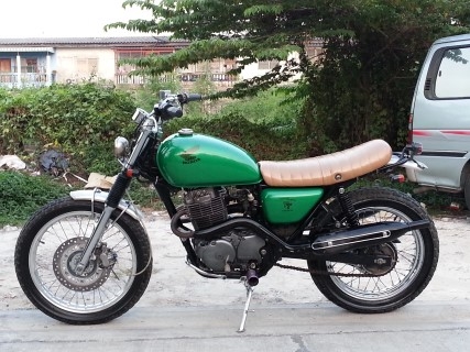 ((ลดกระหน่ำ)) CL400 ปี98 แต่งเทร็กเกอร์สวๆเก๋าๆเครื่องดีมากพร้อมใช้อินวอยครบๆ