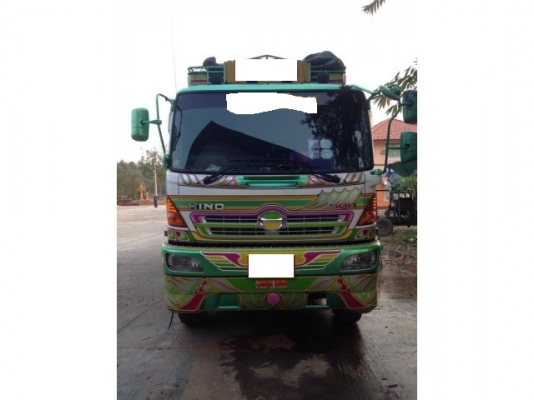 ขายรถ สิบล้อ HINO S 500 Fm 1A 344 แรง ปี 53 พ่วงแม่ลูกดั้มเกษตร