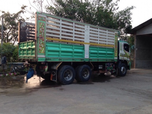 ขายรถ สิบล้อ HINO S 500 Fm 1A 344 แรง ปี 53 พ่วงแม่ลูกดั้มเกษตร