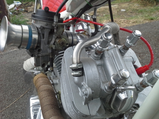 ขาย รถยิงเฟรมสปิงเกอร์หน้ายาว เครื่องVirago 400cc.สภาพสวยครับ