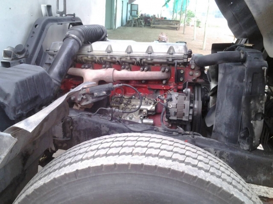 HINO FF1J เครื่อง jo8 เบรคทิฟี่ เพาเวอร ปี43 ตู้แห้งยาว 7.3 เมตร ภาษีเต็ม ยาง1000 ขอบ20