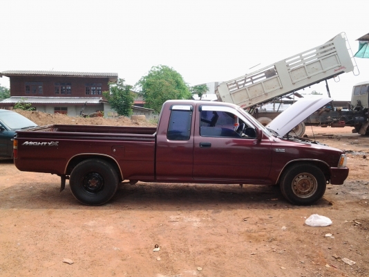 TOYOTA MIGTHY X CAB 2.5 เพาเวอร์ ปี37 เครื่องเสียง ซีดี