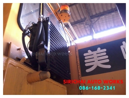 รับติดตั้งและซ่อม แอร์รถแทรคเตอร์ รถแบคโฮ รถตักล้อยาง รถเกรด รถบด รถเครน รถหัวลาก รถขุด รถบรรทุก