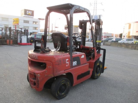 ขายฟอร์คลิฟต์ NISSAN 2 TON   เสา 3  M , เกียร์ AT, ( ประหยัด ใช้งานได้ 2 ระบบ GASOLINE/ LPG )  เดิมแท้จากญี่ปุ่น !!!!!!   สีเดิมและตัวถังสภาพเดิมจากญี่ปุ่น