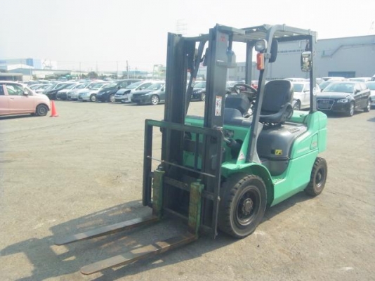 ขายฟอร์คลิฟต์ MITSUBISHI GRANDIA ( รุ่นใหม่ )  FD20 DIESEL ( ใช้งานมา 1470 ช.ม  ) เสา 3  M , เกียร์ AT,  เดิมแท้จากญี่ปุ่น 1000\% !!!!!!   สีเดิมและตัวถังสภาพเดิมจากญี่ปุ่น