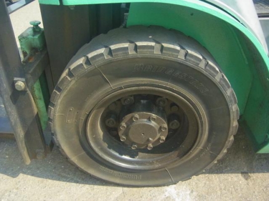 ขายฟอร์คลิฟต์ MITSUBISHI GRANDIA ( รุ่นใหม่ )  FD20 DIESEL ( ใช้งานมา 1470 ช.ม  ) เสา 3  M , เกียร์ AT,  เดิมแท้จากญี่ปุ่น 1000\% !!!!!!   สีเดิมและตัวถังสภาพเดิมจากญี่ปุ่น