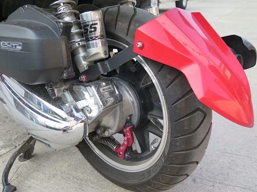 ขาย PCX 150i สีแดง ราคา 63,500 บาท  ล้อแม็ก VIP