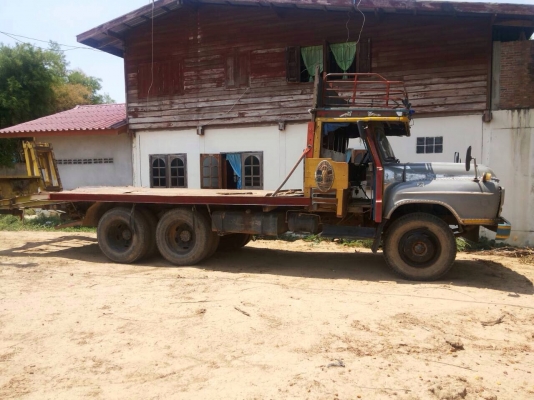 รถบรรทุก 10 ล้อ หน้ายาว ยี่ห้อ ISUZU เครื่อง 6BD 165 แรงม้า พวงมาลัย power