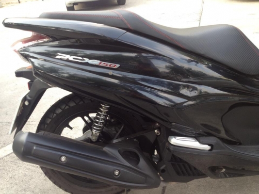 ขาย pcx 150 i สีดำ  แถมประกันชั่น1  ราคาถูก 53200.-
