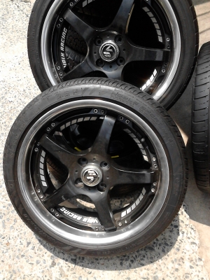 ขาย MAG  VOLH RACING  ( VR ) ขอบ 17  ( 4 รู 100 MM.)  7.0 X 17 J.   ติดต่อ.081-427-3941