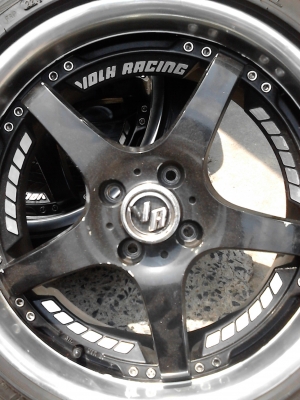 ขาย MAG  VOLH RACING  ( VR ) ขอบ 17  ( 4 รู 100 MM.)  7.0 X 17 J.   ติดต่อ.081-427-3941