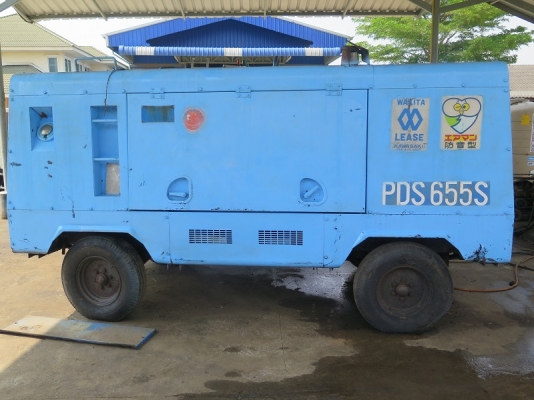 เครื่องปั้มลม AIRMAN รุ่น PDS655S-4020261 มือสองญี่ปุ่น