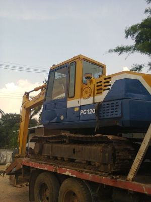 ขายแม็คโค ตามสภาพพร้อมใช้งาน pc120 รุ่น3 เครื่อง165แรง