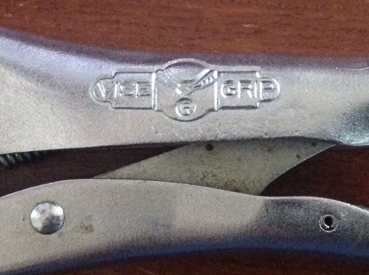 ขายคีมล็อค Vise Grip,Petersen 10R,รุ่น 4 สองแถวหายาก