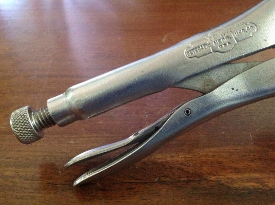 ขายคีมล็อค Vise Grip,Petersen 10R,รุ่น 4 สองแถวหายาก