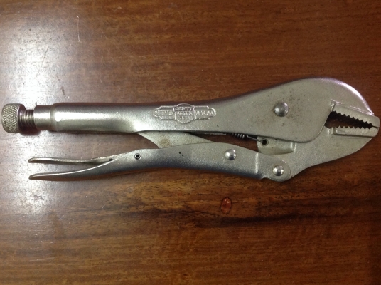 ขายคีมล็อค Vise Grip,Petersen 10R,รุ่น 4 สองแถวหายาก