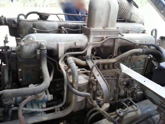 รถนิสสัน 10 ล้อ โม่ปูน CW430 / 230 แรงม้า.  ปี 32  สนใจติดต่อ  081 - 6079515