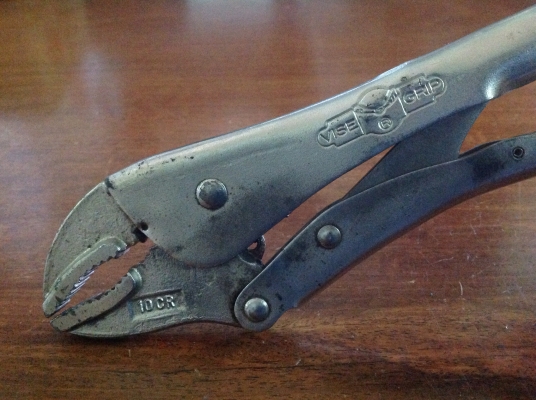 ขายคีมล็อค Vise Grip, Petersen 10CR , 3 แถวหายาก ขายคีมล็อค Vise Grip, Petersen 10CR , 3 แถวหายาก