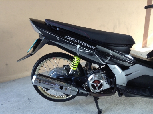 ขาย!!! นูโวMX ทะเบียนสวย555 ล้อโยโก ปี50 รถเครื่องดีคับ ทะเบียนครบ ภาษีไม่หมด