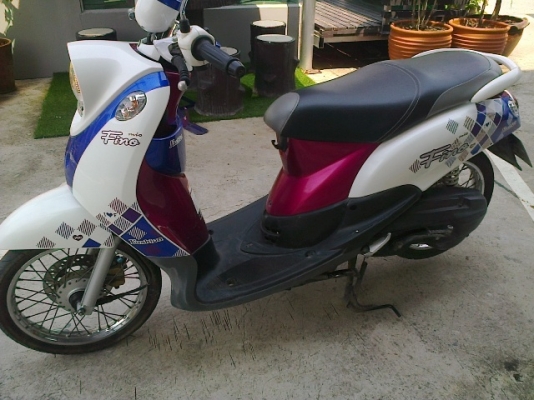 ขายถูก 22,800 THB  Fino ปี56 ผู้หญิงใช้ ไมล์ 9,xxx ชุดสีสวยเดิมๆทั้งคัน