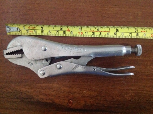 ขายคีมล็อค Vise Grip, Petersen 7R , 3 แถวหายาก (1)