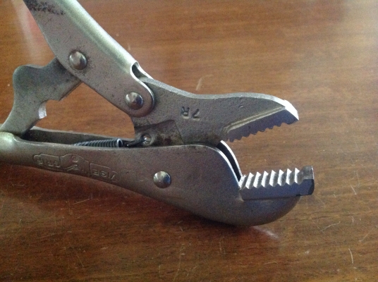ขายคีมล็อค Vise Grip, Petersen 7R , 3 แถวหายาก (1)