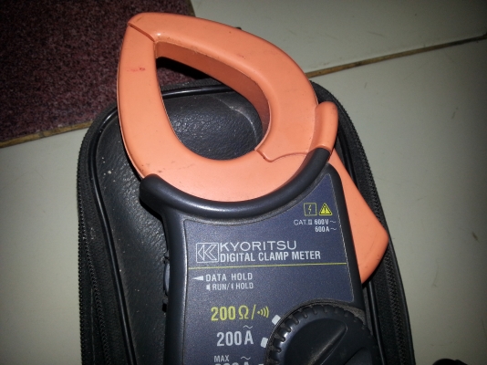 ขายกริ๊ปแอมป์ดิจิตอล AC(แคล้มป์มิเตอร์ AC)'KYORITSU'รุ่นKEWSNAP2017สภาพดีพร้อมใช้งานครับ