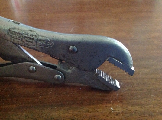 ขายคีมล็อค Vise Grip, Petersen 7R , 3 แถวหายาก (2) ขายคีมล็อค Vise Grip, Petersen 7R , 3 แถวหายาก (2)