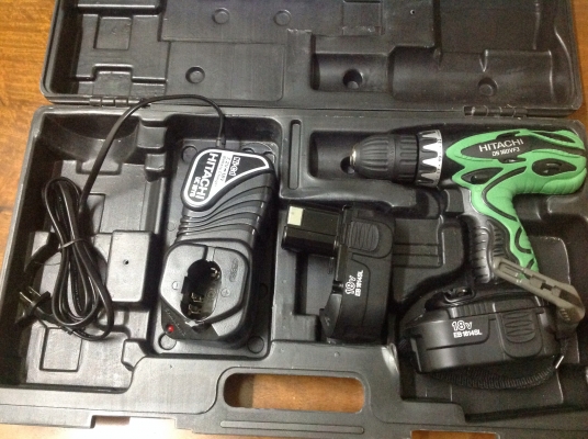 ขายสว่านไขควงไร้สาย HITACHI 18V เก่าเก็บคุณภาพเกินราคา