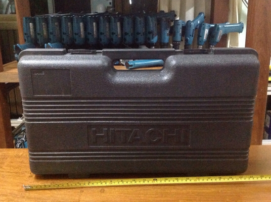 ขายสว่านไขควงไร้สาย HITACHI 18V เก่าเก็บคุณภาพเกินราคา
