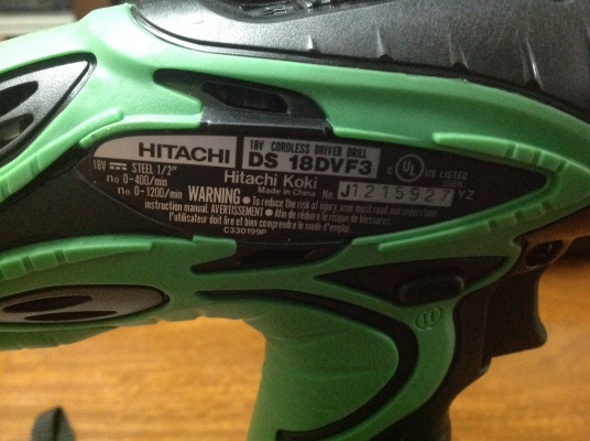 ขายสว่านไขควงไร้สาย HITACHI 18V เก่าเก็บคุณภาพเกินราคา