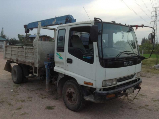 ขายISUZU เดก้า(ดั๊ม+เครน) ปี53 เครื่อง195แรง เครน 3ตัน ระบบเบรคจิ๊ฟฟี่ พวงมาลัยพาว์เวอร์ เครื่องดี ครัทซีสวยมาก ขาย 850,000 บาท
