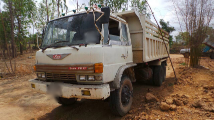 ขายรถบรรทุกสิบล้อดัมพ์ HINO F17 เครื่อง HO7C - 2 เพลา  ทะเบียนพร้อม
