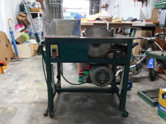 โต๊ะตัดอลูมิเนียม 10 นิ้ว สภาพใหม่ใช้งานมาน้อย